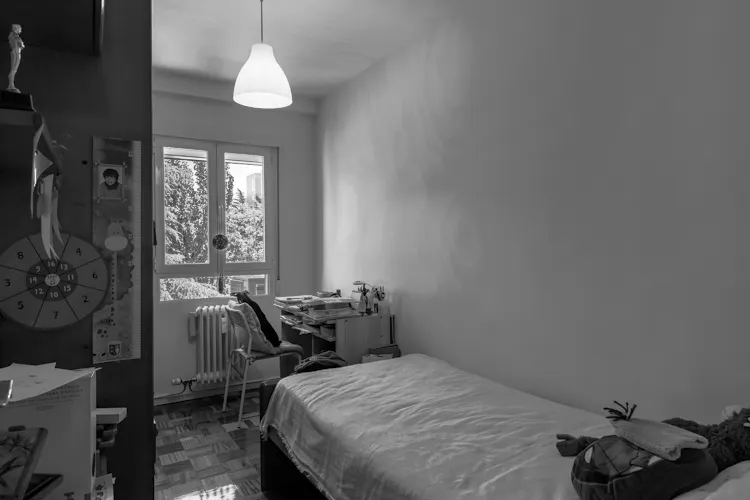Foto de dormitorio en un piso en alquiler