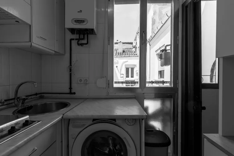 Foto de cocina en un piso en alquiler