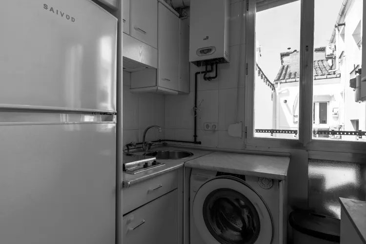 Foto de cocina en un piso en alquiler
