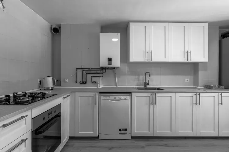 Foto de cocina en un piso en alquiler
