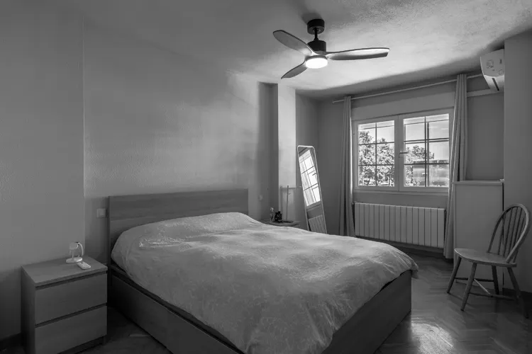 Foto de dormitorio en un piso en alquiler