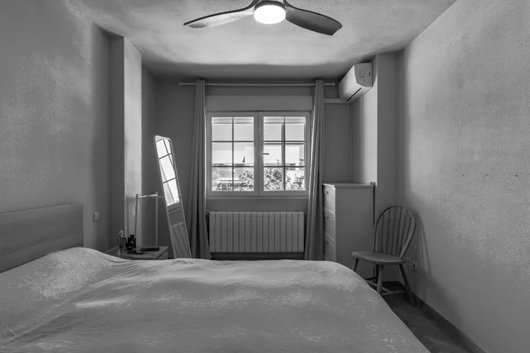 Foto de dormitorio en un piso en alquiler