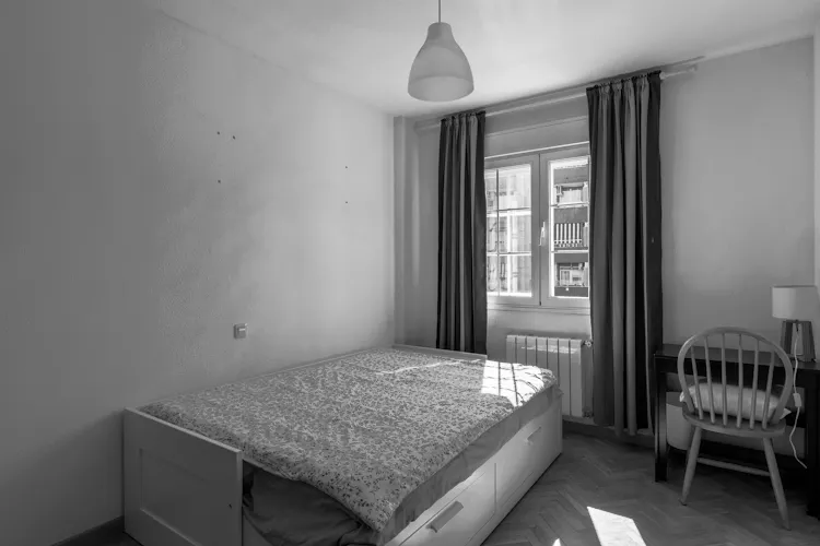 Foto de dormitorio en un piso en alquiler
