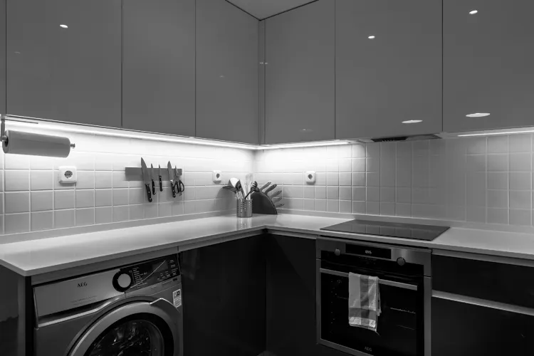 Foto de cocina en un piso en alquiler