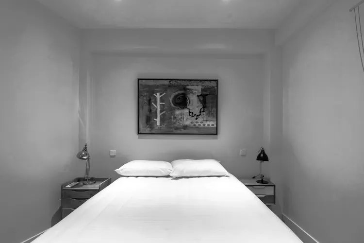 Foto de dormitorio en un piso en alquiler