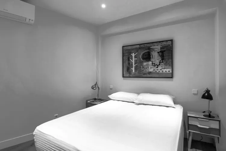 Foto de dormitorio en un piso en alquiler