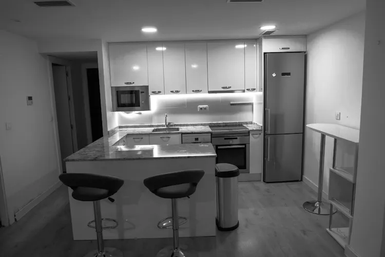 Foto de cocina en un piso en alquiler