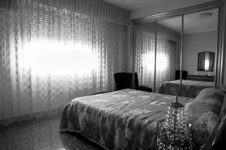 Foto de dormitorio en un piso en alquiler
