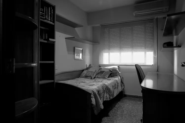 Foto de dormitorio en un piso en alquiler