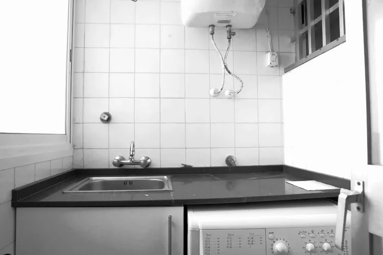 Foto de cocina en un piso en alquiler