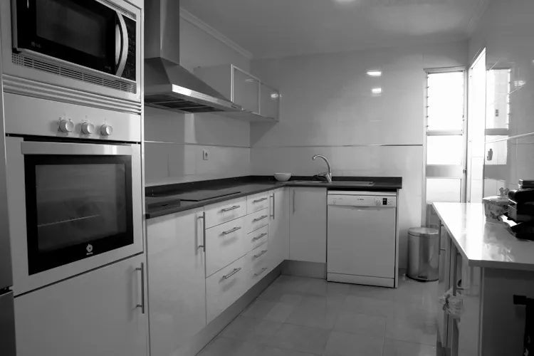 Foto de cocina en un piso en alquiler