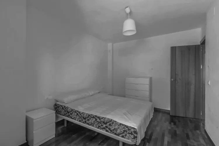 Foto de dormitorio en un piso en alquiler