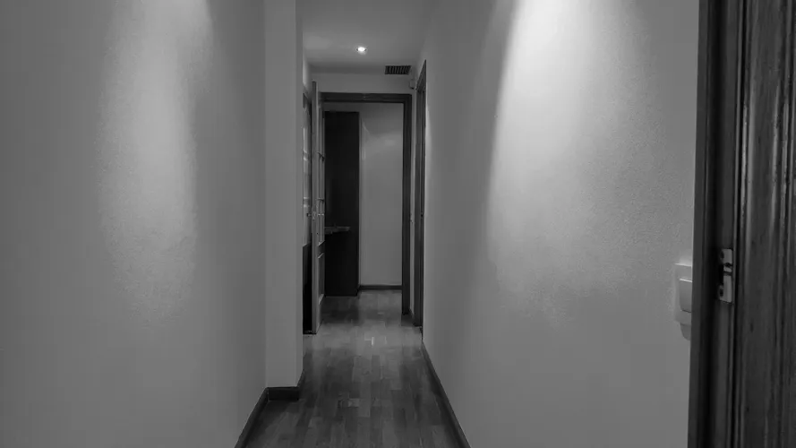 Foto de pasillo en un piso en alquiler