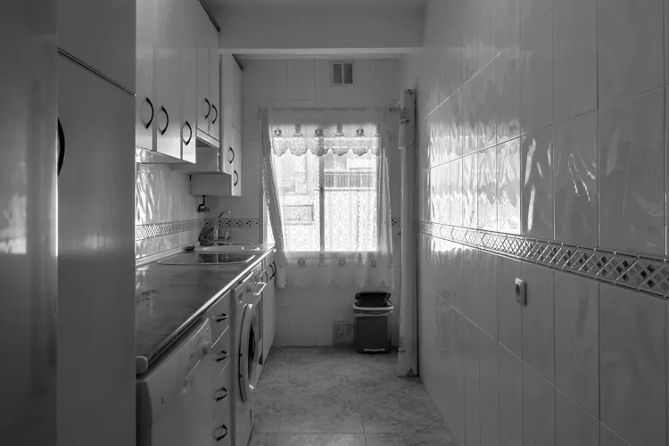 Foto de cocina en un piso en alquiler