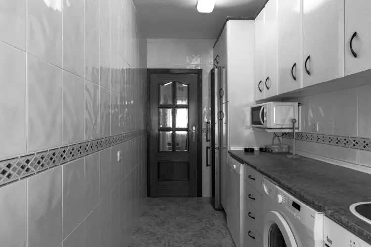 Foto de cocina en un piso en alquiler