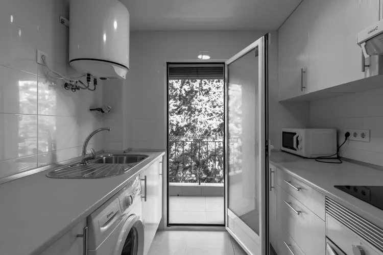 Foto de cocina en un piso en alquiler