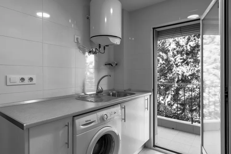 Foto de cocina en un piso en alquiler