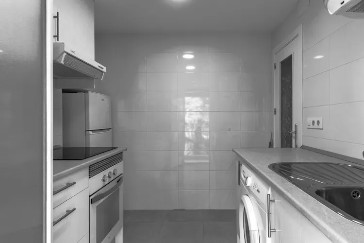 Foto de cocina en un piso en alquiler