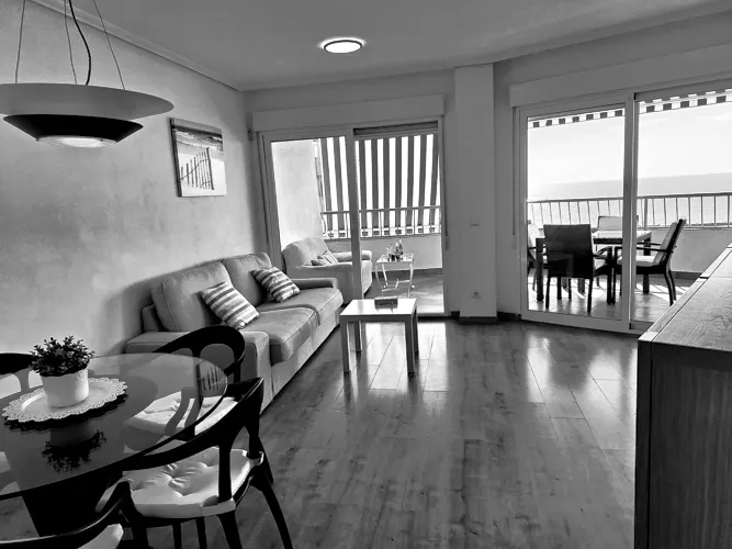 Foto de salón en un piso en alquiler
