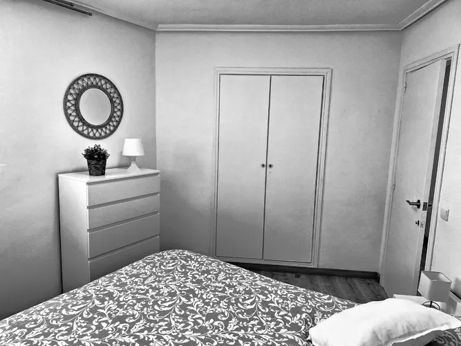 Foto de dormitorio en un piso en alquiler