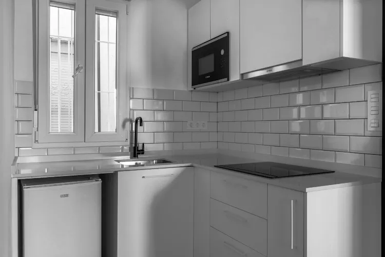 Foto de cocina en un piso en alquiler