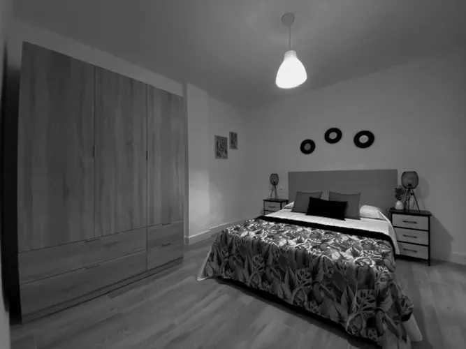 Foto de dormitorio en un piso en alquiler