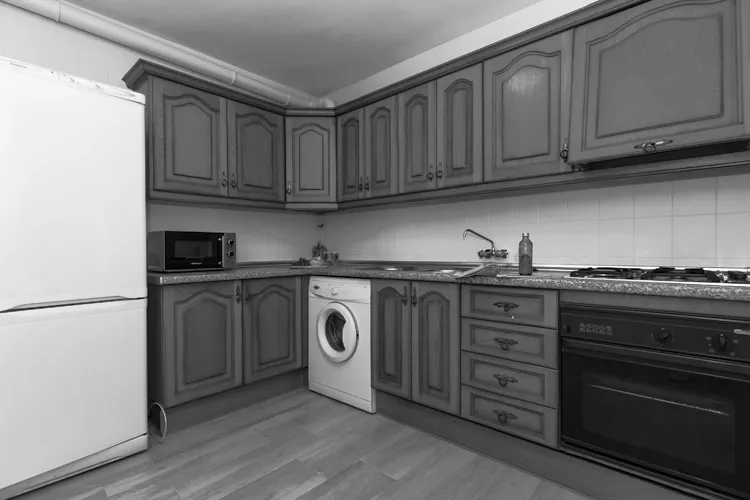 Foto de cocina en un piso en alquiler