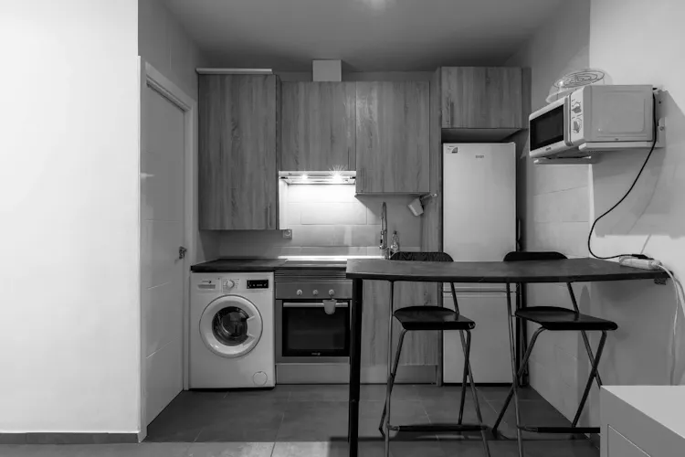 Foto de cocina en un piso en alquiler