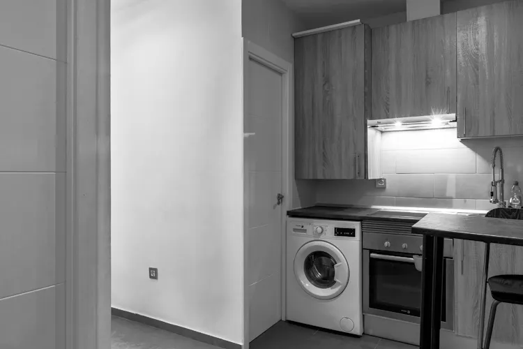 Foto de cocina en un piso en alquiler