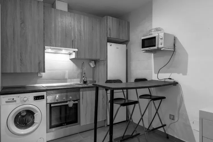 Foto de cocina en un piso en alquiler