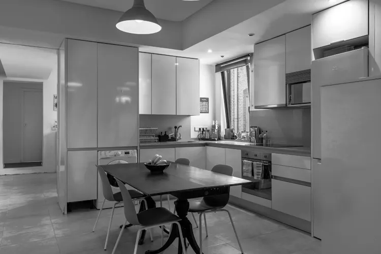 Foto de cocina en un piso en alquiler