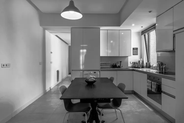 Foto de cocina en un piso en alquiler