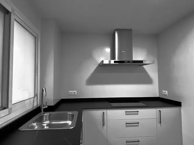 Foto de cocina en un piso en alquiler