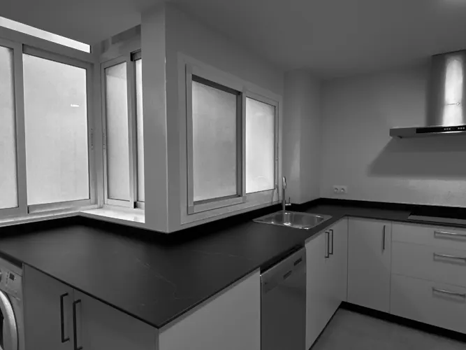 Foto de cocina en un piso en alquiler