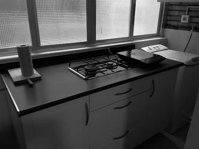 Foto de cocina en un piso en alquiler