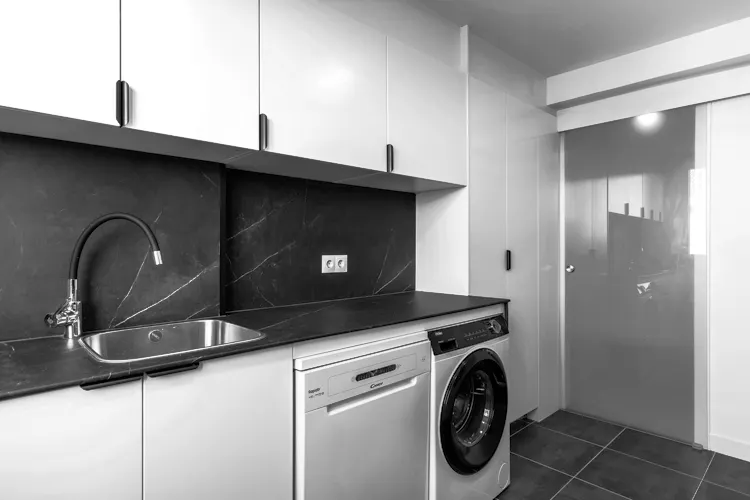 Foto de cocina en un piso en alquiler