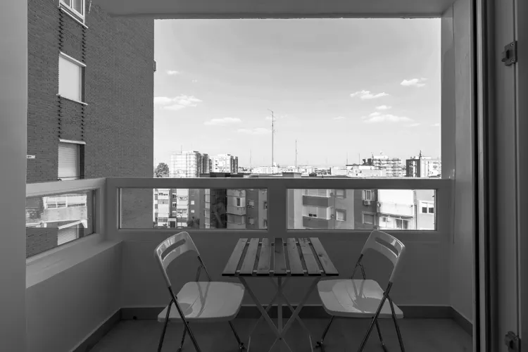 Foto de terraza en un piso en alquiler