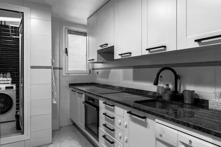 Foto de cocina en un piso en alquiler