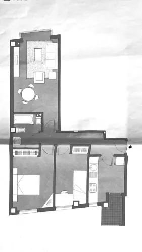 Foto de plano en un piso en alquiler