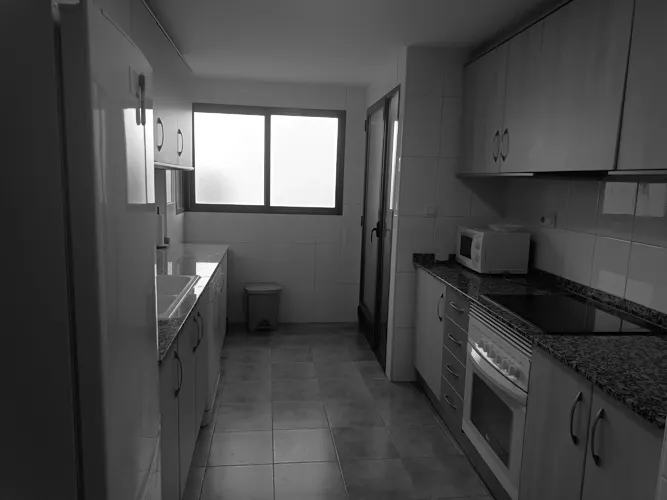Foto de cocina en un piso en alquiler