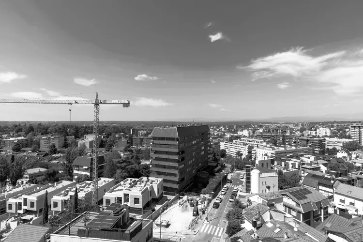 Foto de vistas en un piso en alquiler