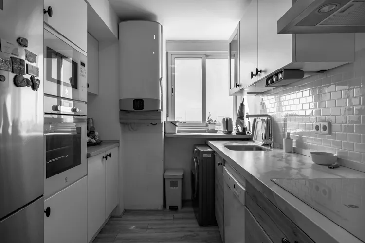 Foto de cocina en un piso en alquiler