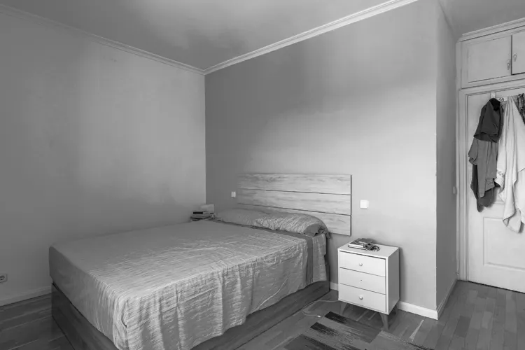 Foto de dormitorio en un piso en alquiler