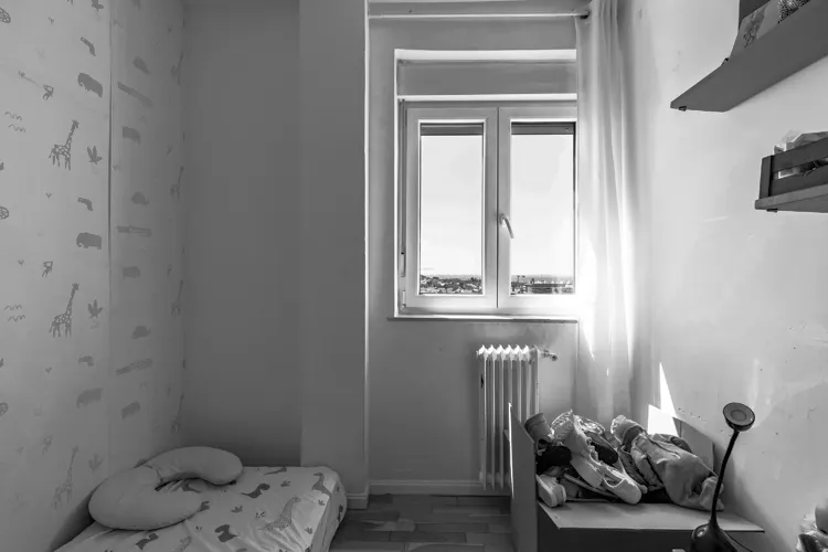 Foto de dormitorio en un piso en alquiler