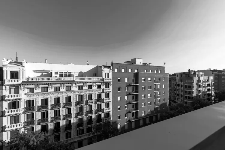 Foto de vistas en un piso en alquiler