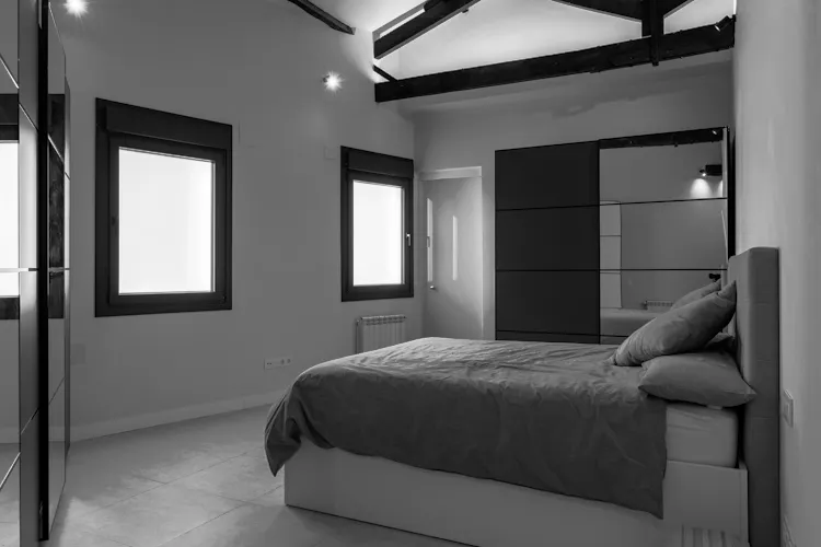 Foto de dormitorio en un piso en alquiler