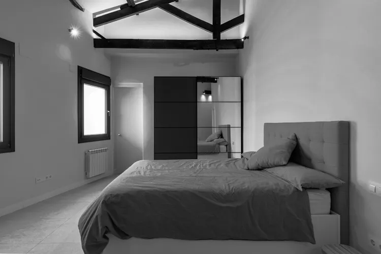 Foto de dormitorio en un piso en alquiler