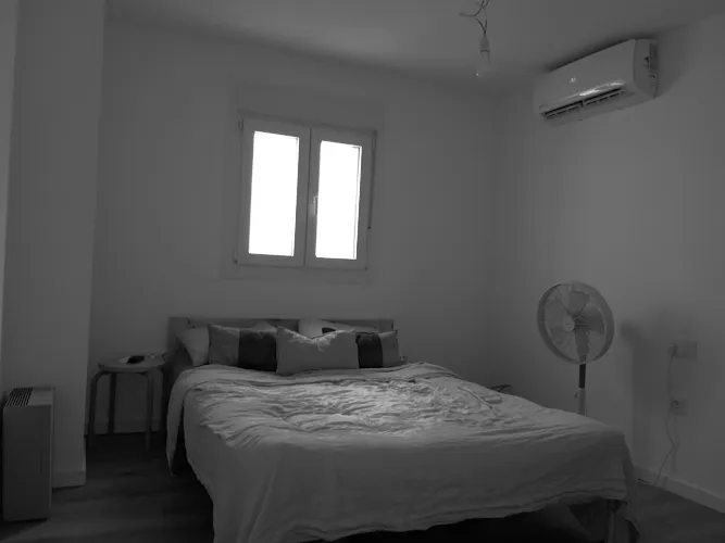 Foto de dormitorio en un piso en alquiler