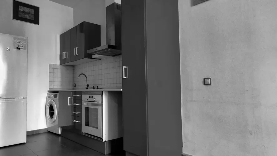 Foto de cocina en un piso en alquiler