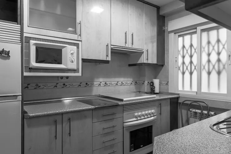 Foto de cocina en un piso en alquiler